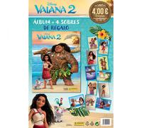 Panini Lancio Dell´album Moana 2 Confezione Di Cartone + Spagnolo 4 Bustine