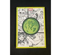 Panini MARVEL ANTHOLOGY Memorabilia Card - BADGE CARD She-Hulk