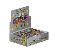 PANINI MINECRAFT TRADING CARDS 4 - Scatola con 18 custodie