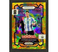 Panini Monopoly World Cup 2026 Lautaro Martínez Argentina Gold Cracked Ice SP Card, n. 2