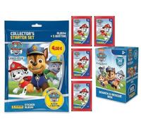 Panini PAW Patrol Search & Rescue Album Starter Set + Box 30 Bustine | 35 Bustine Totali, 5 Bustine Omaggio, Set Completo, Figurine Collezionabili