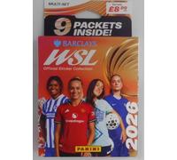 Panini Pinsentry Donna Super League Wsl 2026 Ufficiale Adesivi Multi-Set 9 Pack