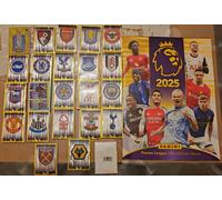 Panini Premier League 2025 Empty Album Vuoto + Full Set Completo + Aggiornamenti