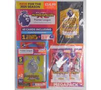 Panini Premier League Adrenalyn XL 2025 Mega Pack Con Scatola Pocket +2 LE