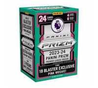 Panini Prizm English Premier League EPL Soccer Hobby Blaster Box 2023-24 (Blue Mosaic Prizms)
