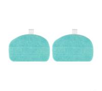 Panini Ricambio Microfibra per leifheit per cleantenso 31,5cm(2 PACK) | Microfibra per premium, assorbe sporco ostinato, rimuove 99.99% , 31.5x19.2cm, per ideale vapore