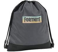 Panini spa Sacca Compatibile con Fortnite Zainetto Palestra Scuola Sport Nero 40x35 cm