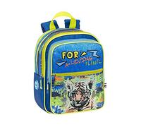 panini spa Zainetto Asilo WWF Maschio Animali Blu Verde Leone 31x24x11 cm Infanzia Nido novità 2020/2021