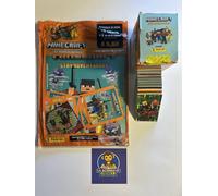 PANINI STARTER PACK + ALBUM SET COMPLETO STICKERS MINECRAFT 2026 3 LIMITED BOX