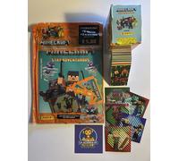 PANINI STARTER PACK + ALBUM SET COMPLETO STICKERS MINECRAFT 2026 8 LIMITED BOX