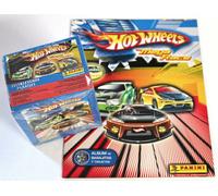 Panini Sticker HOT WHEELS MEGA RACE 2005 BOX DISPLAY 50 Pacchetti Tüten + ALBUM