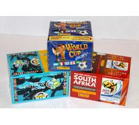 Panini Sticker Set 3 X Schermo Scatola WM World Cup 2006, 2010 + World Cup Story