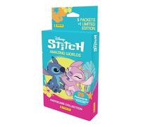 Panini Disney Stitch Mondi Stupefacenti Carte Da Gioco Multiset. 25 Carte + 1 LE