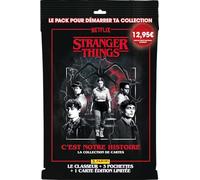 Panini Stranger Things Trading Cards - Starter pack (1 raccoglitore + 3 tasche + 1 carta edizione limitata)