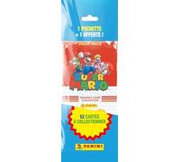 Panini SUPER MARIO TRADING CARDS Fat pack 1 sacchetto acquistato + 1 offerta, 004310SPAF