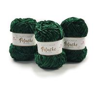 Panini Tessuti, Filato Ciniglia Peluche 100% Poliestere - Peso 100g - Disponibile per lavori ai ferri n 7-8 - Fai da te, Filati, Lana Ciniglia