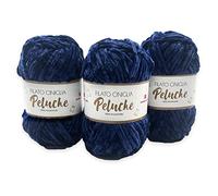 Panini Tessuti, Filato Ciniglia Peluche 100% Poliestere - Peso 100g - Disponibile per lavori ai ferri n 7-8 - Fai da te, Filati, Lana Ciniglia
