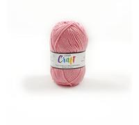 Panini Tessuti, Gomitolo Lana Craft - Made in Italy - Disponibile più colori per lavori ai ferri n 3.5 e 4-50g 133 m - Fai da te, Filati, Lana