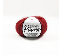 Panini Tessuti, Lana Piuma - 80% Lana Merinos 20% Acrilico - Peso 50g - Disponibile in più colori per lavori ai ferri n 3,5-4 e con gli uncinetti 3-3,5 - Fai da te, Filati