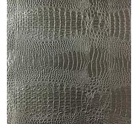 Panini Tessuti, Tessuto Finta Pelle Coccodrillo - Venduto a Mezzo Metro, 1 qtà = 50 cm; 2 qtà = 100 cm - Ideale per Rivestimenti, Divani, Poltrone e Tappezzeria