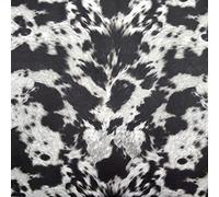 Panini Tessuti, Tessuto Finta Pelle Mucca - Venduto a Mezzo Metro, 1 qtà = 50 cm; 2 qtà = 100 cm - Ideale per Rivestimenti, Divani, Poltrone e Tappezzeria