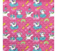 Panini Tessuti, Tessuto Trapuntato per Bambini Venduto al Mezzo Metro, 1 qtà = 50 cm; 2 qtà = 100 cm - Accessori, Copertine, Biancheria, Sacchi Nanna