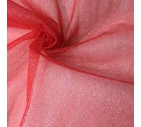 Panini Tessuti, Tessuto Tulle con Brillantini - Venduto al Mezzo Metro, 1 qtà = 50 cm; 2 qtà = 100 cm - Arredamento, Abbigliamento, confezione abiti e veli da sposa, bomboniere, costumi danza