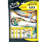 Panini Tour DE France 2024 Album + 4 tasche, 004870SPCFGD