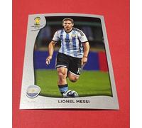 PANINI WC BRASIL 2014 P1 MESSI BRAZIL BRASILE SWISS PLATINUM EDITION (B22)