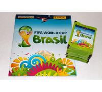 Panini WC WM Brasil 2014 14 - 100 Bustine Pacchetti Bustine Sobres + Album, Mint