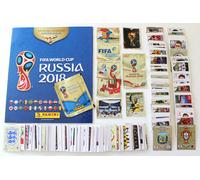 Panini WC WM RUSSIA 2018 18 VERSIONE INT. SET COMPLETO + ALBUM