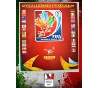 PANINI WOMEN'S CANADA 2015 ALBUM VUOTO CALCIATORI