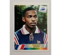PANINI WORLD CUP WC FRANCE 98 FIGURINA N. 172 THIERRY HENRY JUVENTUS N VELINA