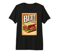 Panino BLT con lattuga e Pomodoro con Pancetta Maglietta Premium