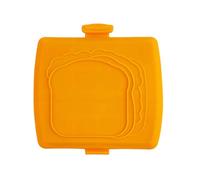 Panino Maker - Tostapane Per Formaggio A Microonde, 16x16,5x3 Cm, Padella Per Toast | Toastie Sandwich Maker E Grill | Macchina Antiaderente, Nessuna Alimentazione Richiesta Per La Colazione, Snack, T