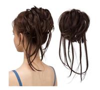 Panino per capelli Un accessorio soffice e for capelli, ideale for chignon e acconciature(Brown)