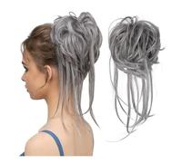 Panino per capelli Un accessorio soffice e for capelli, ideale for chignon e acconciature(Gray)
