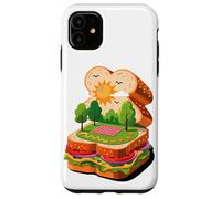 Panino Picnic Paesaggio Lattuga Pomodoro Sole Natura Pane Custodia per iPhone 11
