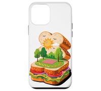 Panino Picnic Paesaggio Lattuga Pomodoro Sole Natura Pane Custodia per iPhone 12 mini