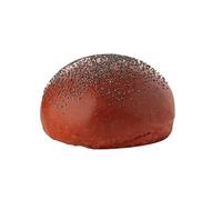 Panino Red Burger Bun Barbabietola Rossa e Semi di Papavero 75G, Panini per Feste Confezione 52 Pezzi