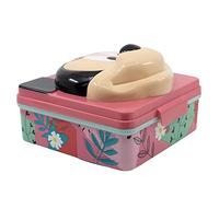 Spiderman Portapranzo Portamerenda Effetto 3D a Scatto per Bambini Marvel13x13x5