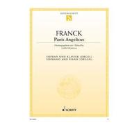 Panis Angelicus la majeur: soprano and piano (organ). soprano.