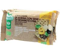 PROBIOS Crackers di Avena con Semi di Sesamo e Chia, 4x35 g
