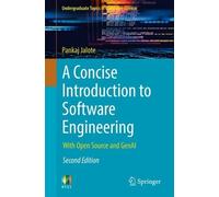 Pankaj Jalote A Concise Introduction to Software Engineering (Tascabile)