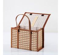 Panket da regalo per imballaggio regalo coperta Porta per cestino di bambù