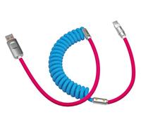 Panlouting 2 Pack | Caricabatterie 65W 80W Cavo di Ricarica USB a USB-C per OnePlus 12 Open 11 10 8 7T Pro 7 6T 5T | Supporta Warp e SuperVOOC | 2 Metri | Sincronizzazione dei Dati e Ricarica Rapida