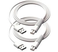 Panlouting 2 Pack | Cavo di Ricarica USB Sostitutivo 120cm per Finishing Touch Flawless Legs Rasoio e Trimmer Elettrico Rimozione Capelli Donna