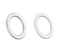 Panlouting 2 Pack | Supporto Magnetico da Parete per Cellulare per Magsafe iPhone 15, 14, 13, 12 Pro Max | Forte Magnetico con Adesivo | Utilizzo a Mani Libere per Cucina Bagno Auto Ufficio