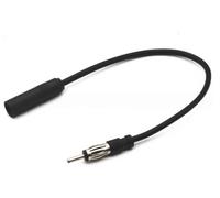Panlouting Cavo Adattatore di Prolunga per Antenna Autoradio | DIN Maschio a DIN Femmina | 35cm | Cavo Coassiale RG174 FM AM per Veicoli, Camion, Autoradio, Unità Principale