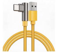 Panlouting Cavo USB-A a USB-C 120W 6A Ricarica Rapida 1.8 Metri Angolo 90° per Xiaomi Redmi Note 13 Pro 12 Pro 11s 13C 15T Pro 14 Ultra 13 Poco Sincronizzazione Dati